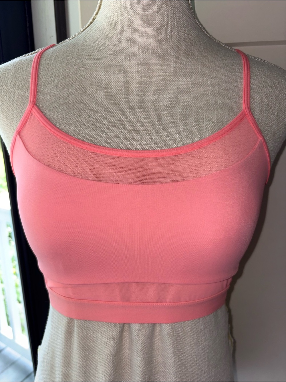 Victoria’s Secret Victoria Sport Bralette Women’s Small Bright Coral Bra New